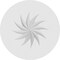 Ekena Millwork Standard Grayson Spiral Rosette With Square Edge, 3"W x 3"H x 1/2"P ROSP030X030X050GRY12 - alternate 3